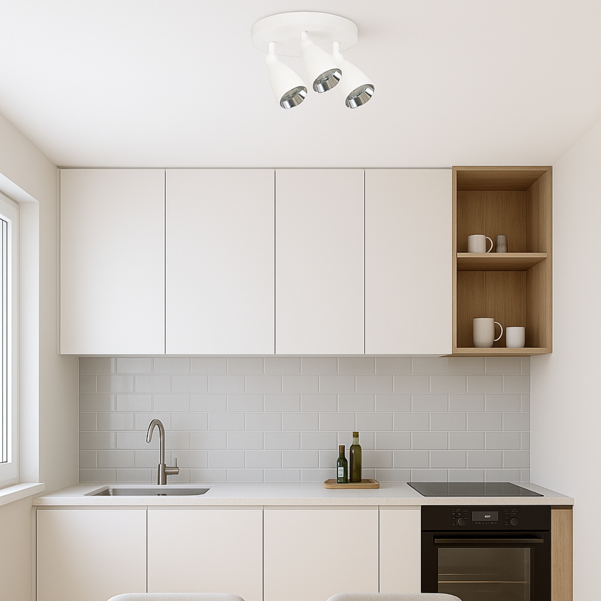Plafon Campana 3 biały Light Prestige